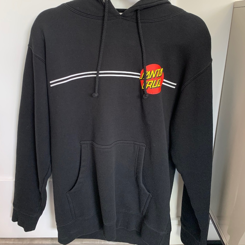 Santa Cruz Black Hoodie